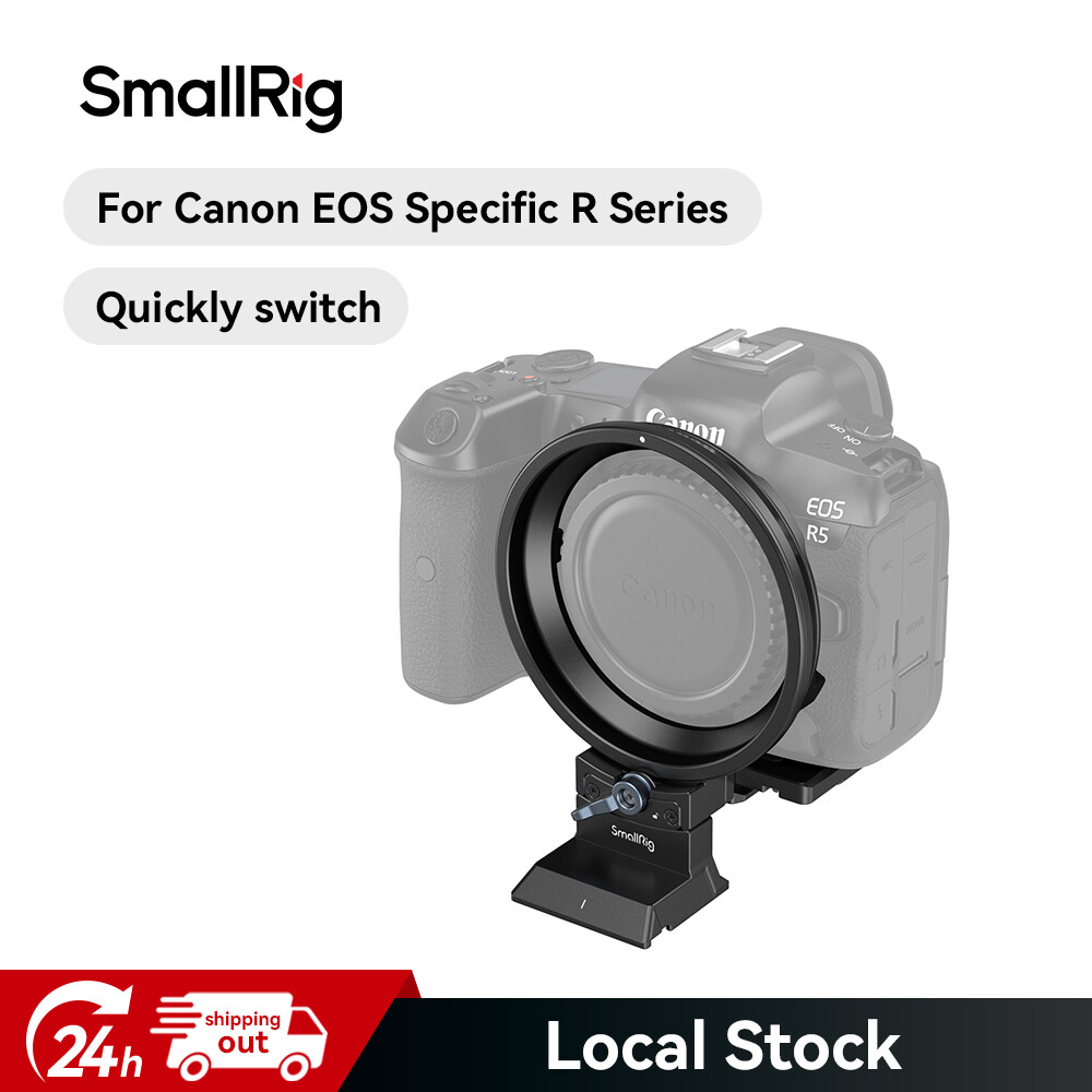 SmallRig Rotatable Mount Plate Kit for Canon EOS R5/R5C/R6/R6 Mark