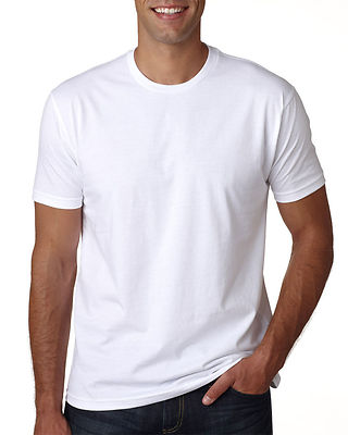 Next Level Apparel 3600 Premium Cotton T-SHIRT - 4.3 oz Super Soft Blank Shirts