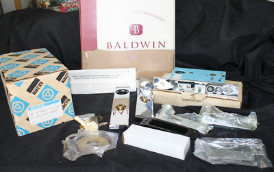 Baldwin PHOENIX Mortise Lock set 8631-260- ENTR Polished Chrome Lever Right Hand