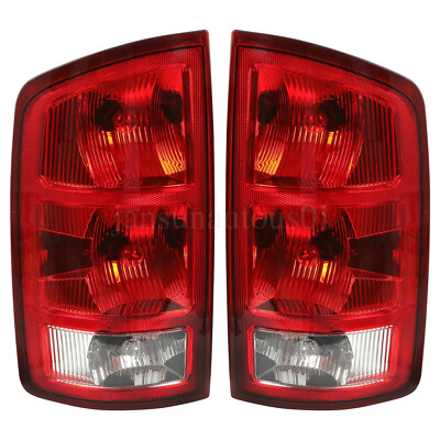Pair Tail Lights For 2002-2006 Dodge Ram 1500 2003-06 Dodge Ram 2500 3500 Pickup