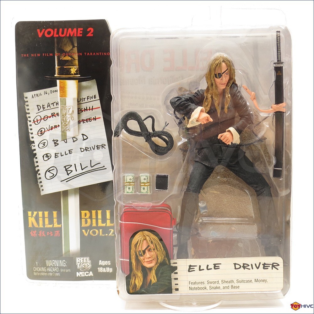 Kill Bill volume 2 - Elle Driver action figure by Tarantino NECA Reel ...