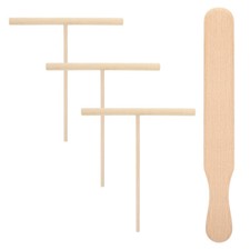 Pancake Wooden Rake Crepe Making Tools Pancakes Maker Cooking Spreader