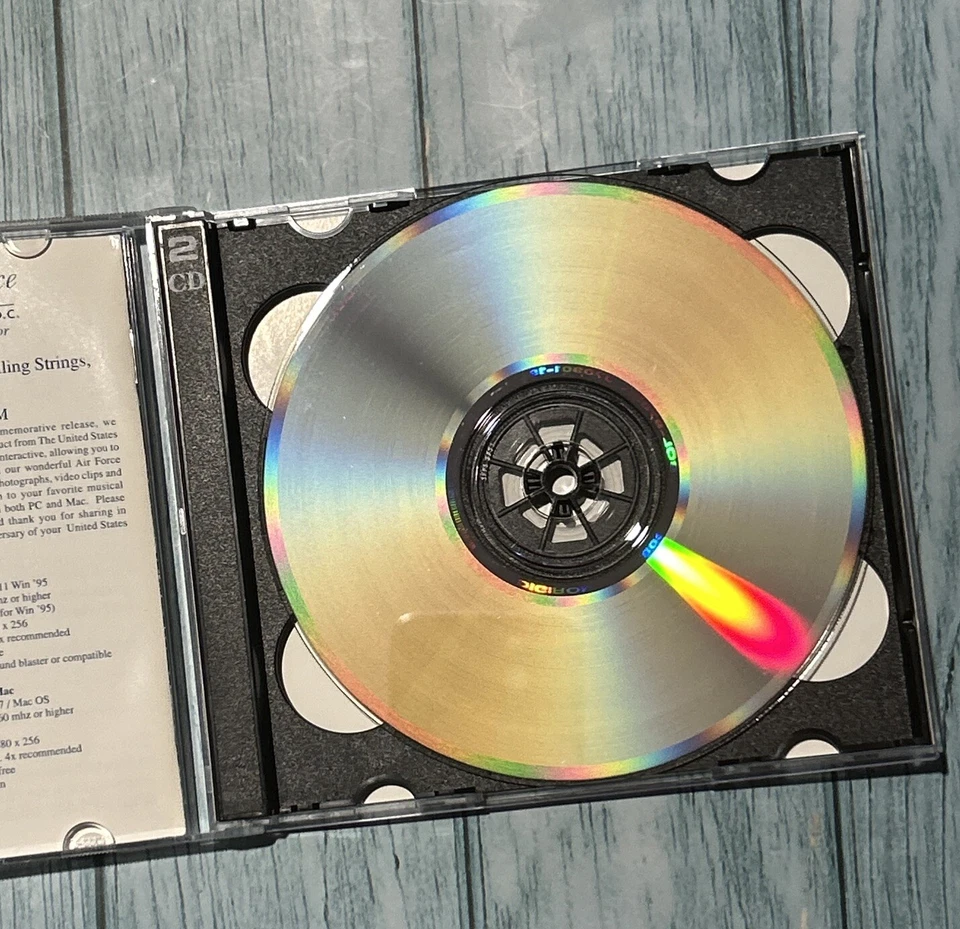 Группа ВВС США 50 1947-1997 памятный набор CD + CD ROM новый - Изображение 4 из 4