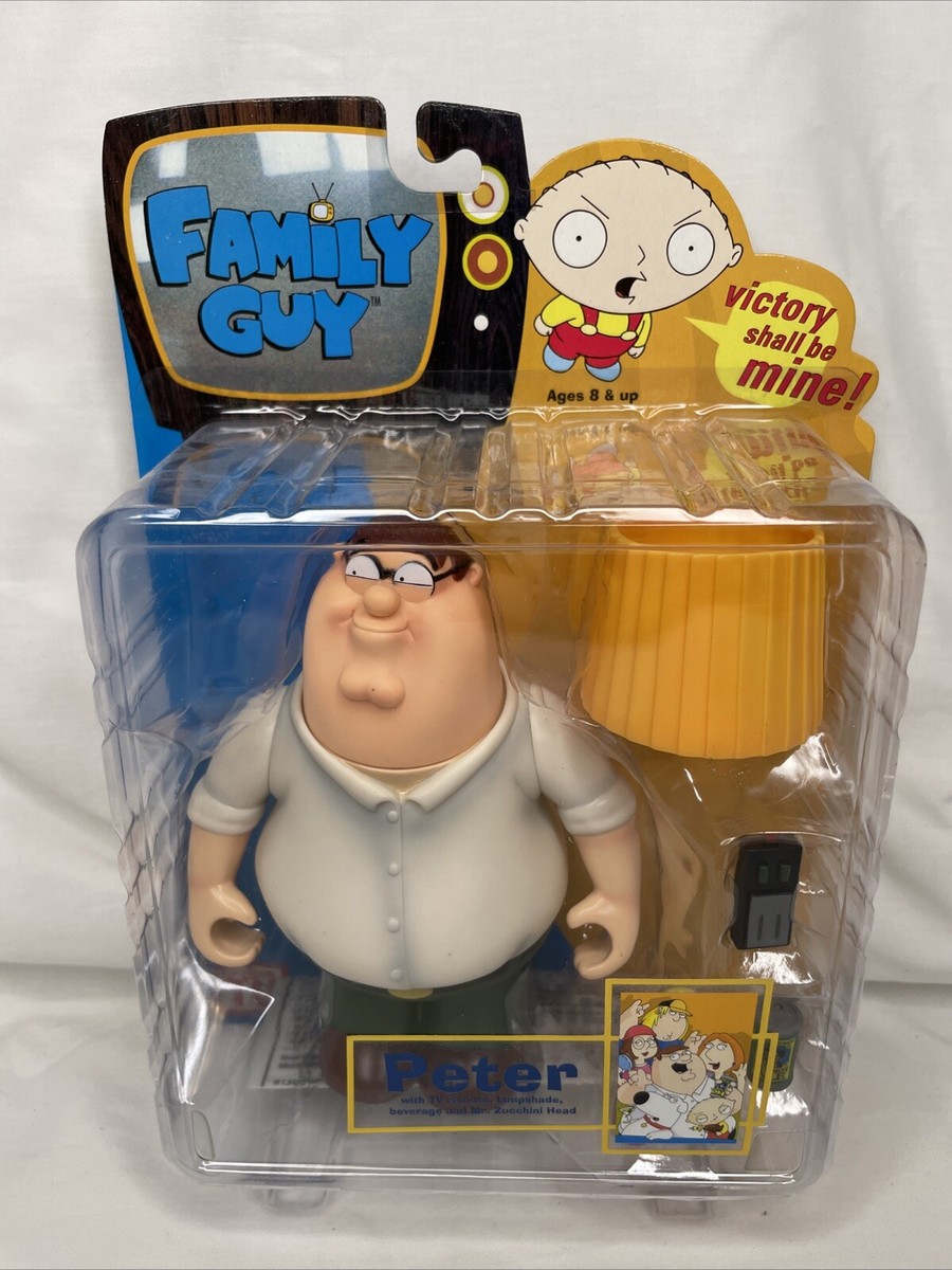 Family Guy フィギュア ピーター ファミリー・ガイ MEZCO Family Guy Peter Griffin Action Figure Series 1 RARE Eye