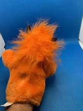 Best Made Orange Monster puppet 9  Inch Hairy