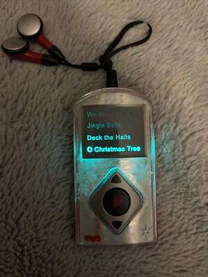2006 Magic Hallmark Keepsake  MP3 Player  Christmas Ornament With Sound & Light