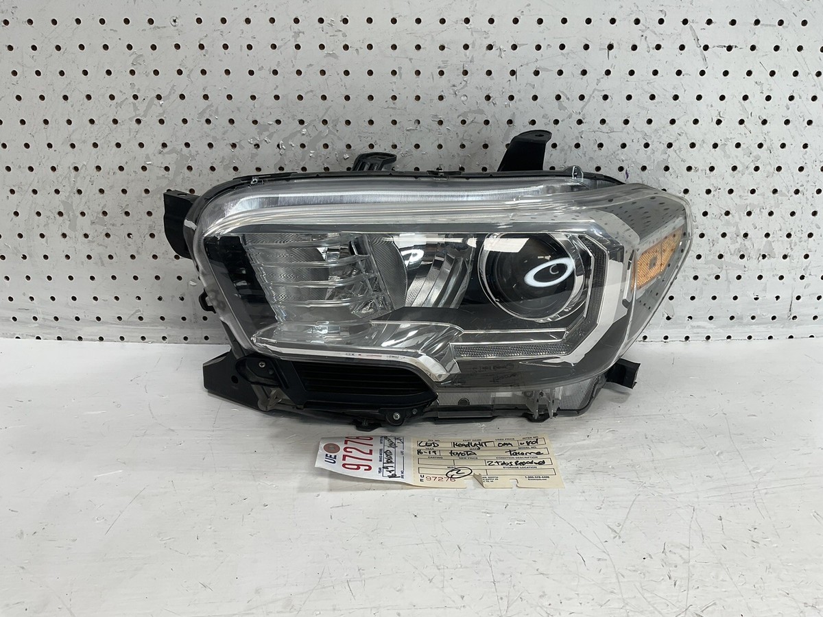 2016 17 18 19 2020 Toyota Tacoma Left Driver Side Headlight W/ LED