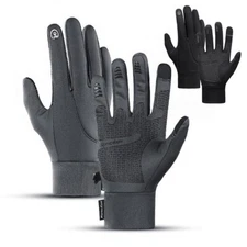 Mens Winter Thermal Gloves Windproof Touch Screen Ski Waterproof Warm Mittens US