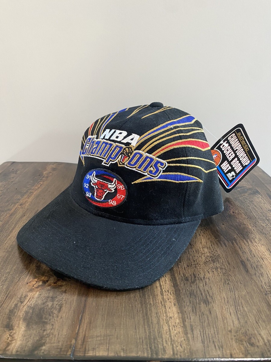 Vintage Chicago Bulls Hat 1998 Championship Starter Adjustable Cap