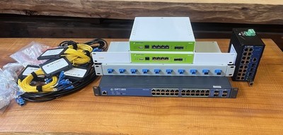 Optigo Networks Lot Edge Switches Passive Optical Splitters and more ONS-C2401p