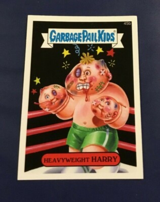 2015 Topps Garbage Pail Kids # 45b HEAVYWEIGHT HARRY .. GPK