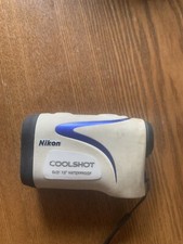 Nikon CoolShot 6x21 7.5 Waterproof Laser Golf Rangefinder USED