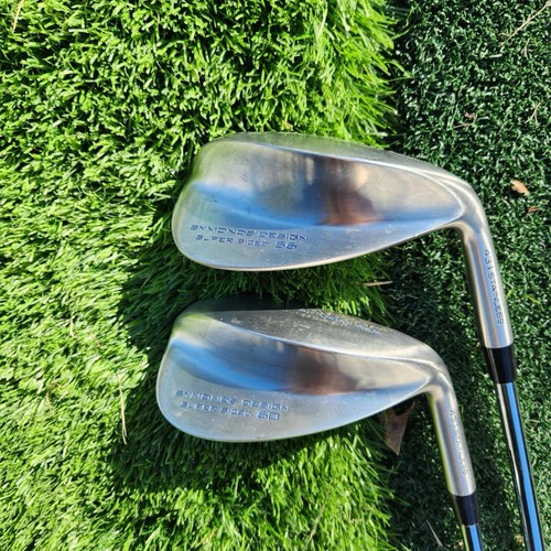 Simon Golf THE MEL FACTOR Symonds Design Super Sized 56* & 60* SW LW Wedges RH - Picture 2 of 8