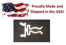 White Spring Style Multi-Purpose Tool Holder for Pegboard NO Pegboard Included