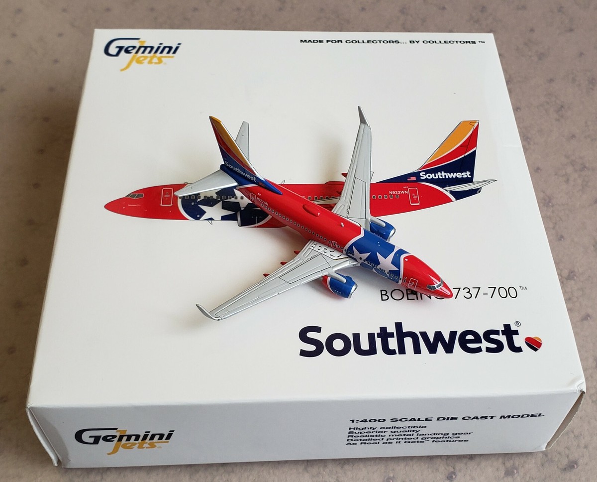 ジェミニジェッツ 1/400 ボーイング 737-700 サウスウエスト航空 Gemini Jets 1/400 (ダイキャスト製) 737-700 サウスウェスト