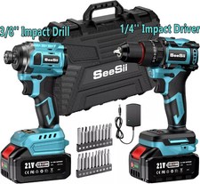 21V Brushless Cordless Compact Kit 3/8