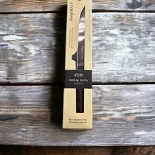 Berghoff RON Non-stick Boning Knife 6 Black Titanium PVD Coating Brand New