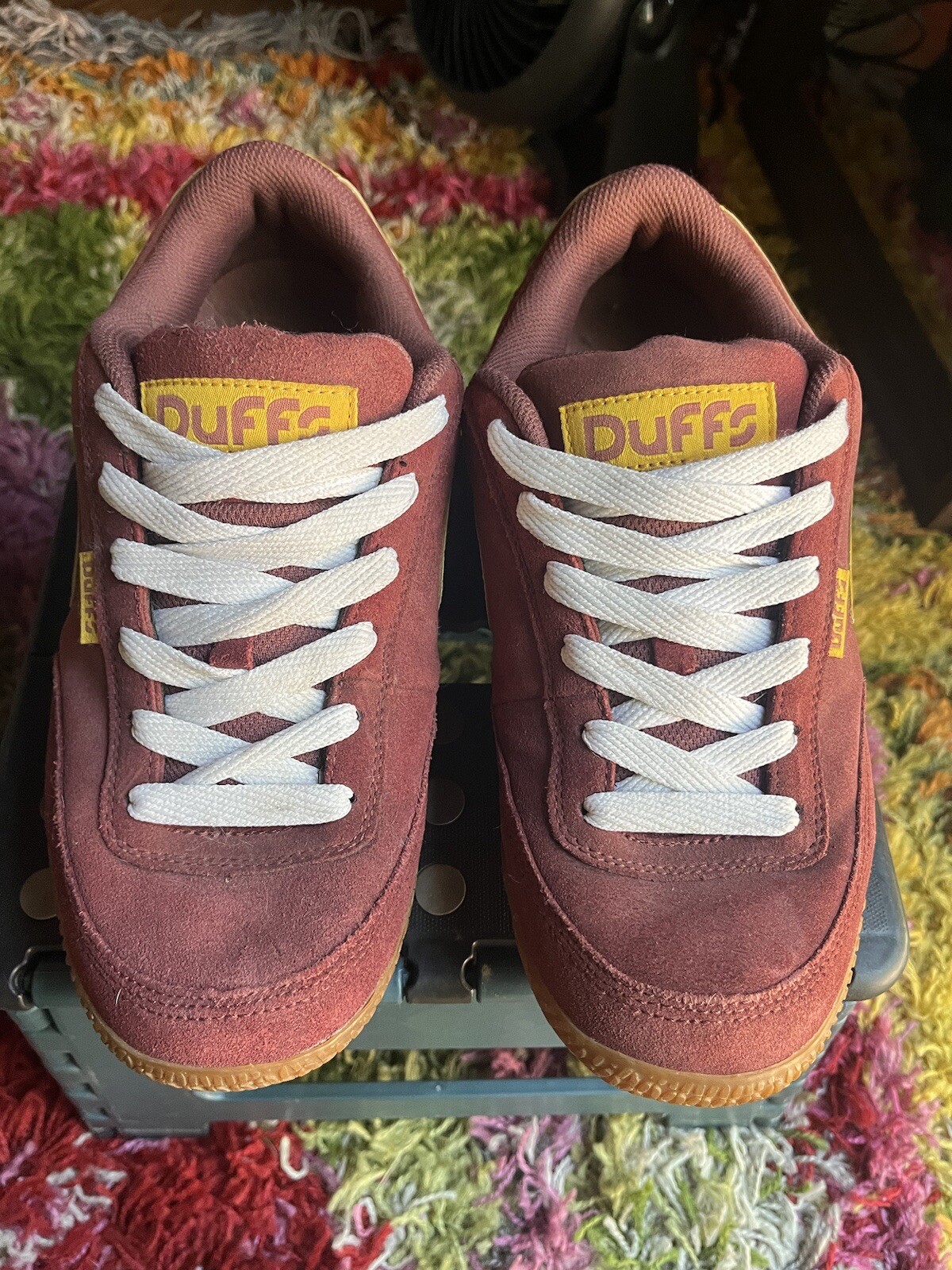 Rare DUFFS SKATE SHOES sz 9.5 DC/KALIS/VINTAGE/OG Bu… Gem