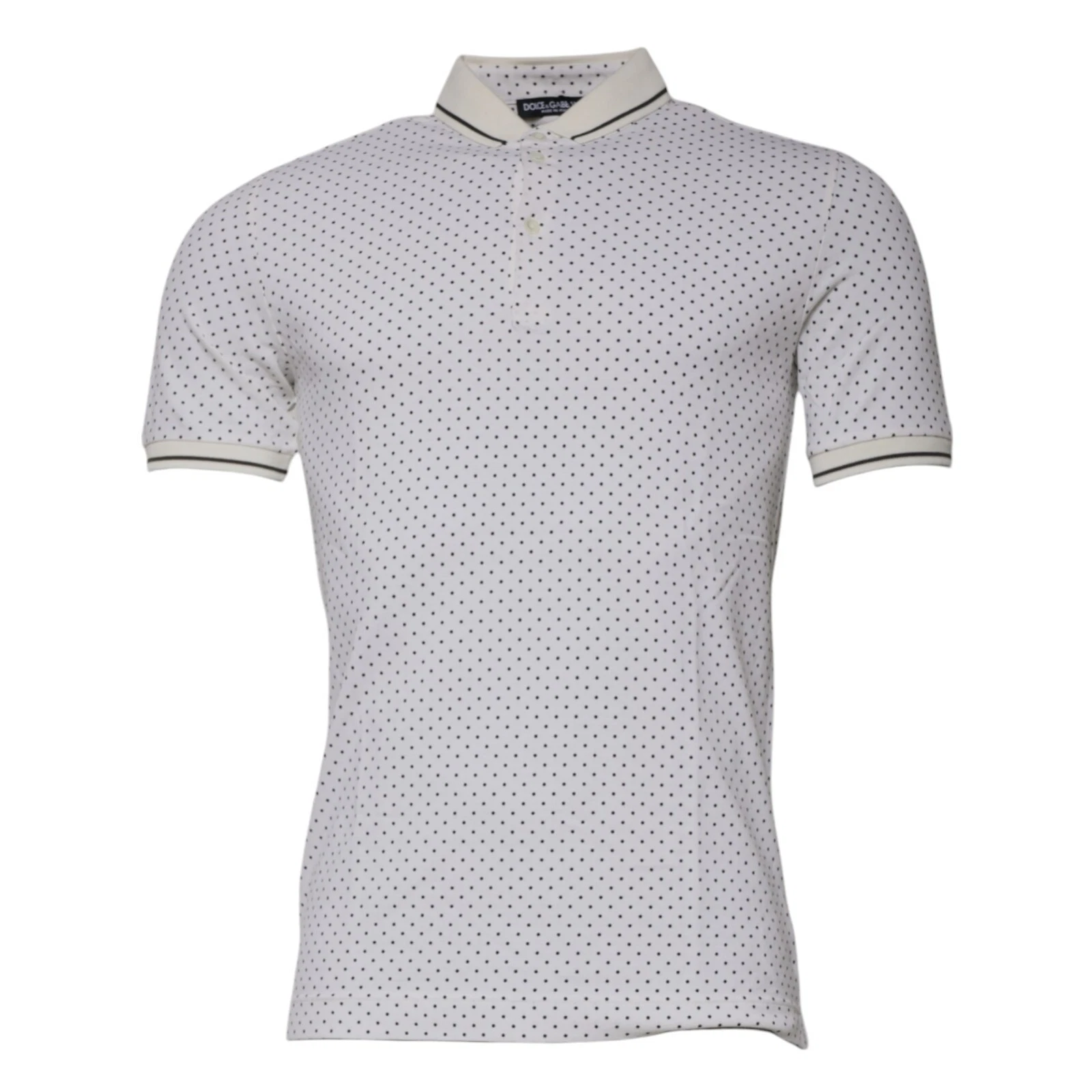 DOLCE & GABBANA T-shirt White Polka Dot Cotton Collared Polo IT46/US36/S 380usd
Opens in a new windo