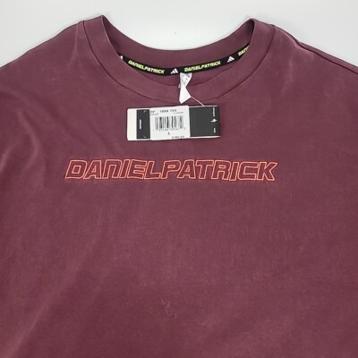 Daniel Patrick x Adidas James Harden Maroon T-Shirt  Mens Large FR5636 New j2