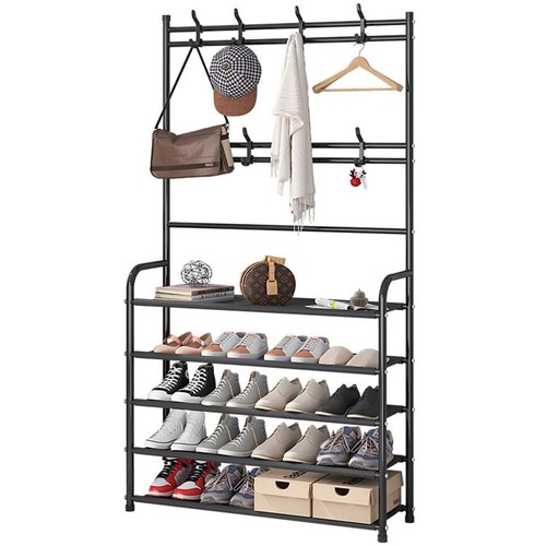 Heavy Duty Clothing Garment Rack Rolling Clothes Organizer Double Rails Hanger - Picture 3 of 37