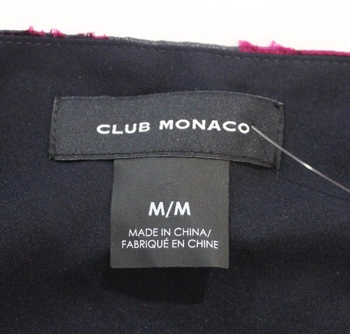 Club Monaco Women's Floral Burnout Cami LV5 Pink Navy Multi Medium NWT - Picture 4 of 5