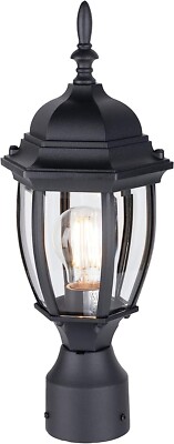 Durable Outdoor Post Light Pole Lantern - Rust-Proof Aluminum