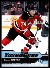Upperdeck 16/17  YOUNG GUNS # 461 Blake Speer...