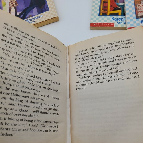 Babysitters Club Book Lot of 6 Little Sister Vintage 1990s Ann M. Martin - Picture 11 of 12