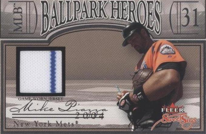 2004 Fleer Sweet Sigs - Mike Piazza #BH-MP - 1 of 1