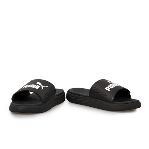 Puma SoftRide Slide Black Unisex Slippers Sandals Casual Travel Gym NWT  38211108 | eBay