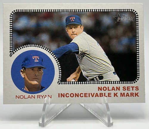 2022 Topps Heritage High Number - All Aboard! #AA-9 Nolan Ryan - 第 1/2 張圖片