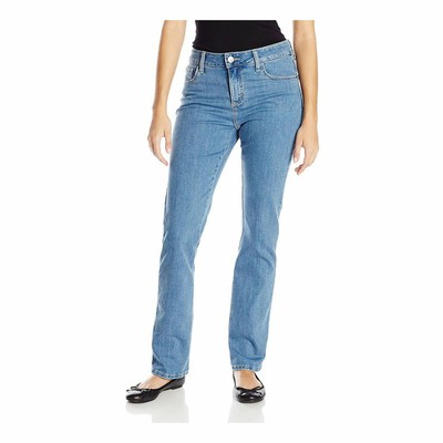 lee women's instantly slims classic relaxed fit monroe straight leg jean