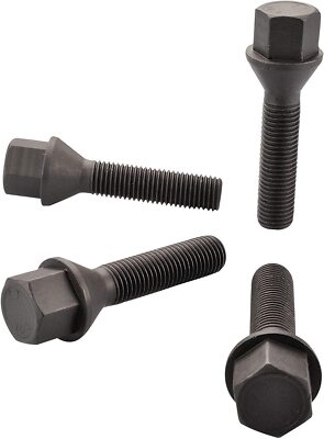 Radschrauben Kugelbund M14x1,5 60 SW17 Radbolzen Schwarz In Hessen - M&ouml;rfelden-Walldorf