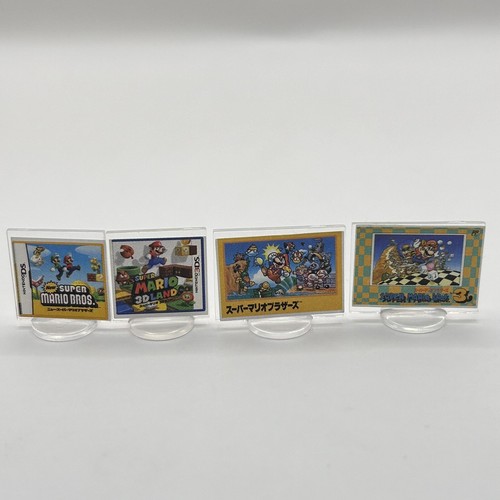 Super Mario Bros Serie Marcador de Botella Juego Mini Acrílico Soporte Set de 8 Japón Envío Gratis - Imagen 5 de 9
