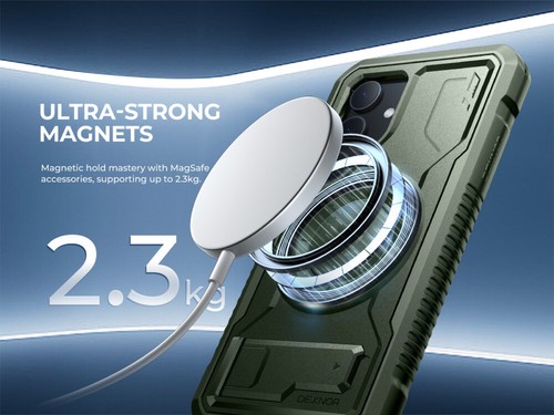 Dexnor Magnet Hülle für Samsung Galaxy S24 kompatibel mit Magsafe - Bild 45 von 81