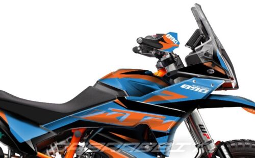 NEW Graphic kit for (2023~) ktm 890 790 Adventure Decal Sticker Kit (RC-BL) - Picture 2 of 7