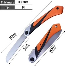 NEW RUITOOL Japanese Pull Saw 8 inch Foldable Hand Saw SK5 Flexible Blade 14TPI