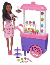 Kid Connection Ice Cream Stand with 11.5 Doll and 34 Play Accessories