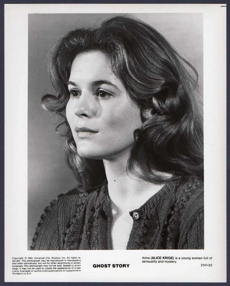 ALICE KRIGE sexy actress GHOST STORY 1981 Vintage Orig Photo