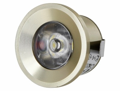 LED Mini Spot Aluminium Einbauleuchte Einbaustrahler 230V 3W 260lm tagesweiß