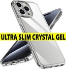 Clear Case for Apple iPhone 17 Air Pro Max 16 15 Shockproof Silicone TPU Cover