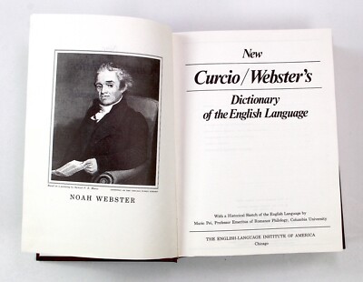 New Webster's Dictionary of the English Language Curcio Editore 1981