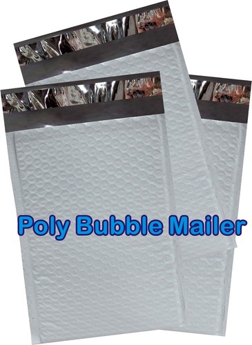 Polycyberusa® 500 #000 4 X 7 Poly Bubble Mailers wyściełane koperty 500PB #000 - Zdjęcie 6 z 7