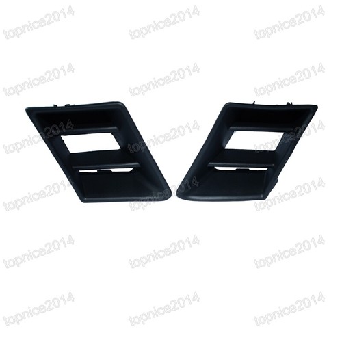 Pair Front Bumper Fog Light Lamp Cover Bezel Trim For Honda Civic FD1 2006-2011 - Picture 4 of 8