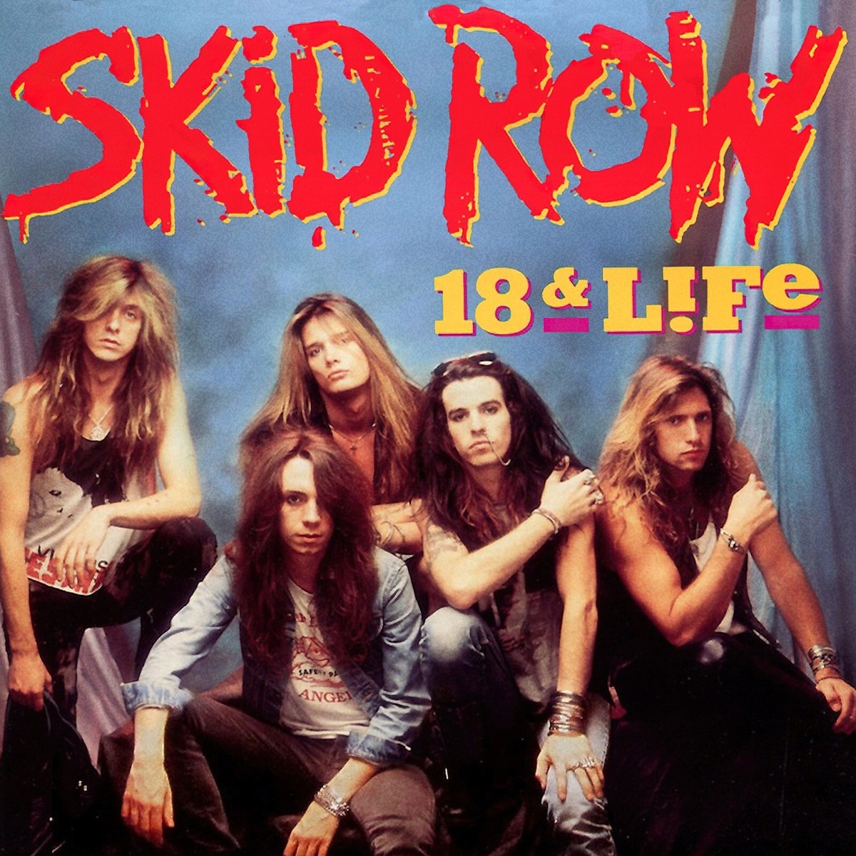 Skid Row 18 And Life SINGLE 12x12 Album Cover Replica Poster Print