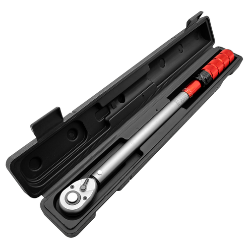 40-220Nm Ratcheting Torque Wrench 1/2" Adjustable Square Socket Drive Extension - Picture 15 of 16