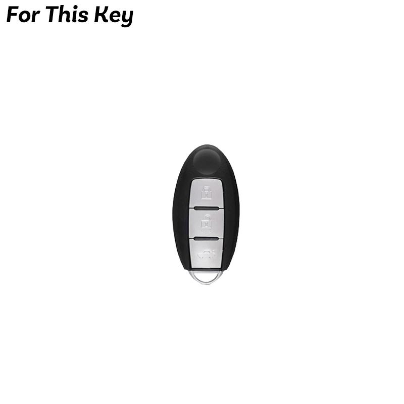 Цинковый сплав кожи автомобиля ключ чехол для Nissan GT-R Armada Murano Rogue Titan - Изображение 2 из 4