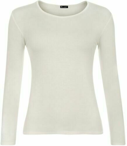 Womens Long Sleeve Plain T Shirt Ladies Stretch Basic Casual Round Neck Top 8-26 - Picture 4 of 47