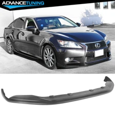 Fits 13-15 Lexus GS350 GS450h SK Style Unpainted Front Bumper Lip Spoiler PP